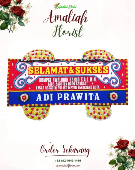 Papan Bunga Ucapan Selamat Bumijaya
